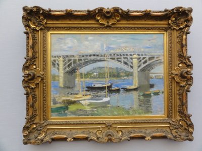The Seine Bridge at Argenteuil by Claude Monet